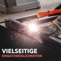 EVOCAMP Feuerfeste Unterlage 30x60 cm - Hitzeschutzmatte hitzebeständig bis 982 °C - Lötmatte als feuerfeste Matte für sicheren Brandschutz - Brandschutzmatte als ideale Feuerschutzmatte - schwarz