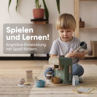 Bj&ouml;rn&amp;Schiller Kinder Kaffeemaschine Holz...