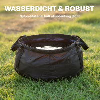 EVOCAMP Faltbare Sp&uuml;lsch&uuml;ssel Camping, 8,5L...