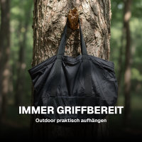 EVOCAMP Faltbare Spülschüssel Camping, 8,5L Wasserdicht aus robustem Nylon, Ultraleicht und hitzebeständig, Mit praktischem Aufbewahrungsbeutel