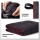 EVOCAMP Campingdecke 200x140 cm, Outdoor Decke wasserdicht, ultraleicht Reisedecke, Thermodecke warm, kompakt mit Packsack, schwarz