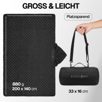 Evocamp Outdoor-Decke, Poncho-Liner, Windschutz,...