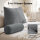 Björn&Schiller Lesekissen für Bett und Sofa, ergonomisches Wandpolster mit abnehmbarer Nackenrolle, zwei Seitentaschen und waschbarem Bezug, 70 cm
