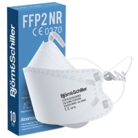 FFP2 Masken 20 Stück, mit Kopfband-Verlängerung und Nasenpolster, Atemschutzmaske 4-lagig, Mundschutz & Nasenschutz medizinisch, Einweg Gesichtsmasken