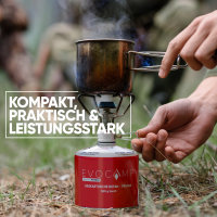 Gaskartuschen 500g, Schraubkartusche mit Butan/ Propan Gas 899 ml, Gaskartusche nach EN 417, Ventilkartusche mit Schraubverschluss, Gas Kartusche mit Camping Gas, Gaskartuschen Schraubventil