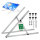 1 Paar Solarpanel Halterung 114 cm, robustes Aluminium Winkelprofil, Solarhalterung: Montage für Balkon, Wand, Flachdach, Ziegeldach & Wohnmobil, Zubehör Balkonkraftwerk Gestell, Solarpanel Ständer
