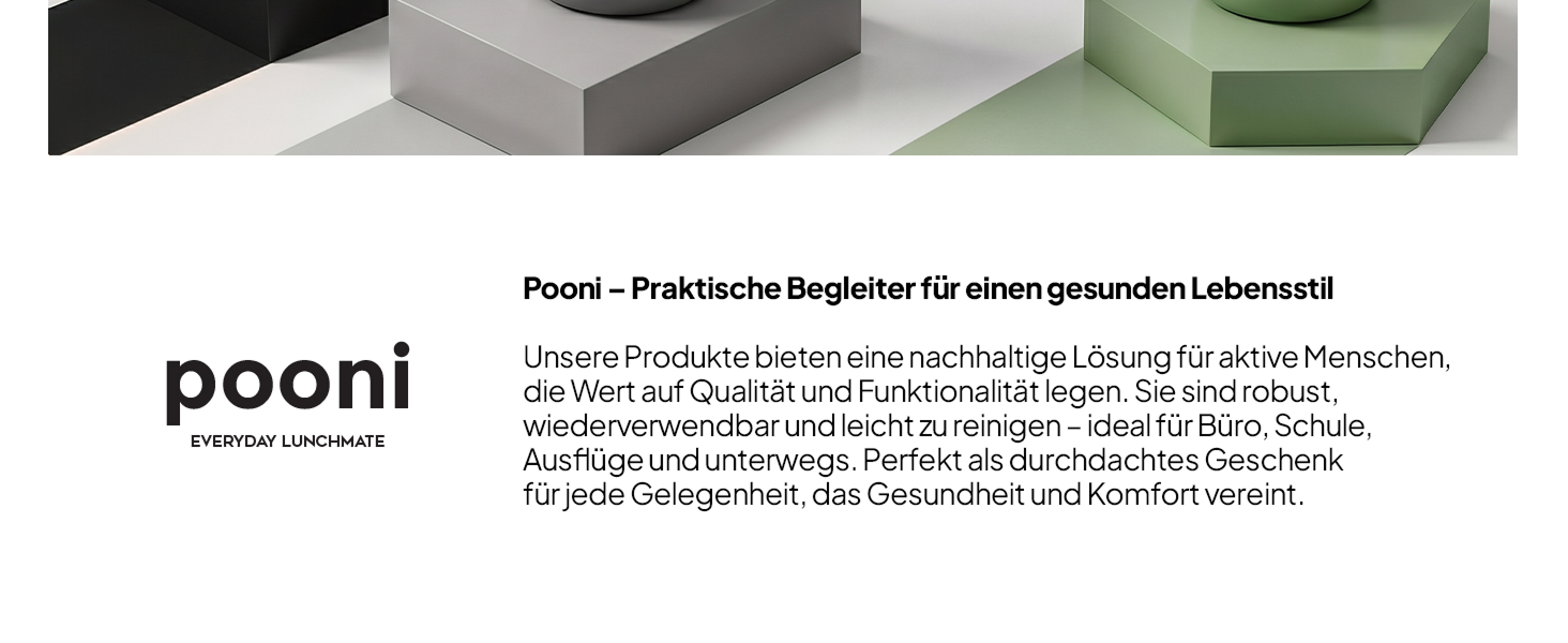 Pooni Müslibecher, Joghurtbecher aus Edelstahl mit Löffel, für Müsli, Joghurt, BPA-frei, Spülmaschinengeeignet, 500 ml + 220 ml-6