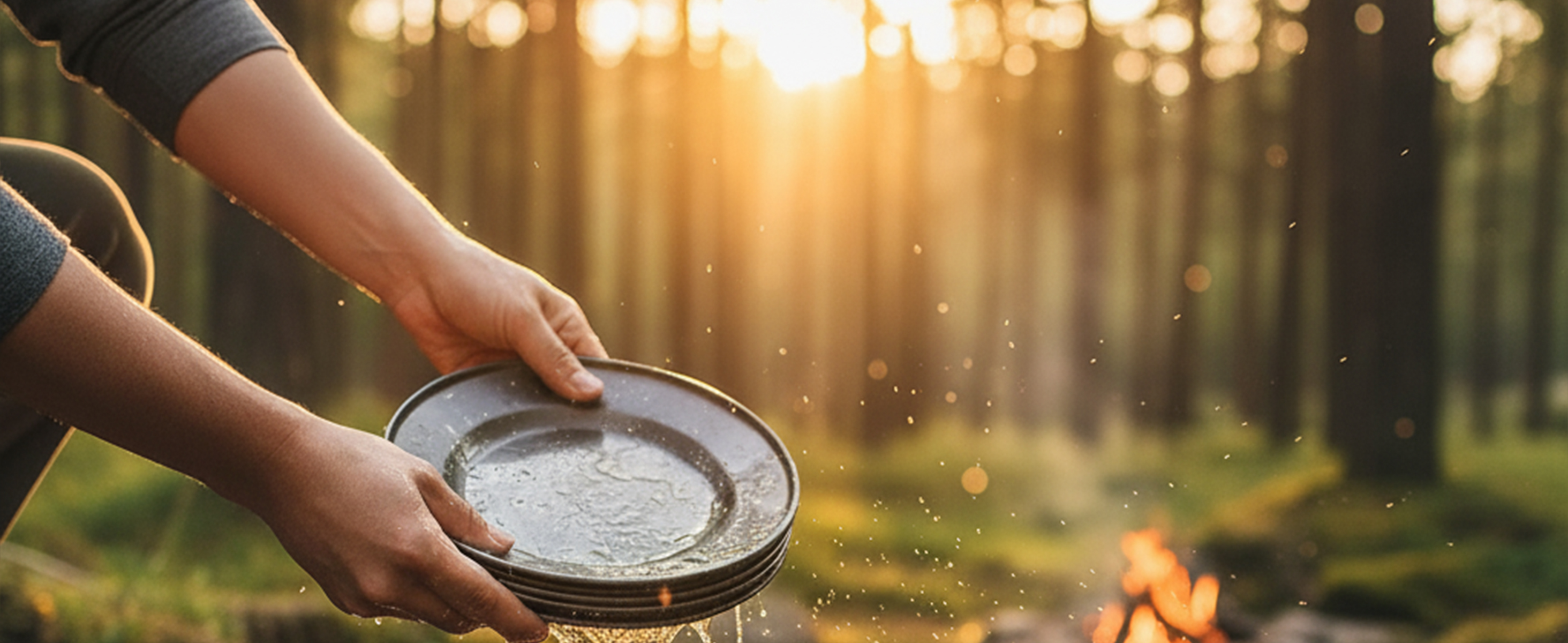 EVOCAMP Faltbare Spülschüssel Camping, 8,5L Wasserdicht aus robustem Nylon, Ultraleicht und hitzebeständig, Mit praktischem Aufbewahrungsbeutel-2